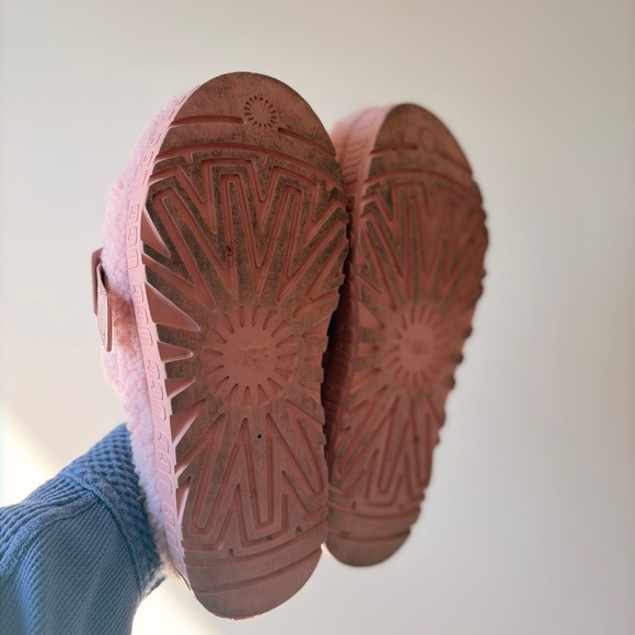 UGG Women's Pink Platform Slippers - Picture 9 of 11